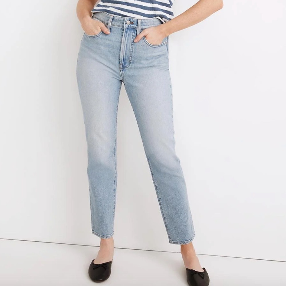 The Curvy Perfect Vintage Jean in Fiore Wash Size 25